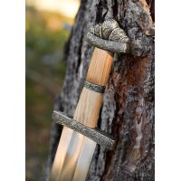 Petersen Type R Viking Sword – 10th Century, C60 Carbon Steel with Leather Sheath