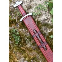 Petersen Type L Viking Sword with Sheath – EN45 Spring Steel, 10th Century