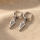 Spearhead Earrings “Spjót” with Stainless Steel Hoops
