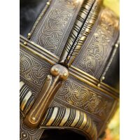 Valsgärde Viking Helmet “SIGVARD” – Elaborately Decorated Replica with Mail Aventail