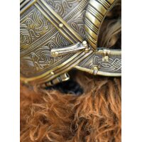 Valsgärde Viking Helmet “SIGVARD” – Elaborately Decorated Replica with Mail Aventail