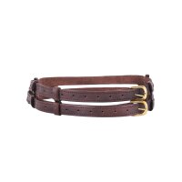 Double Leather Belt “RAGNVALD” in Brown...