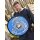 Viking Round Shield “FENRIR” in Wood – Hand-Painted Fenris Wolf and Runes