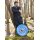 Viking Round Shield “FENRIR” in Wood – Hand-Painted Fenris Wolf and Runes