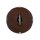 Anglo-Saxon Round Shield “WYRM” in Wood – with Serpent Motif and Futhorc Runes