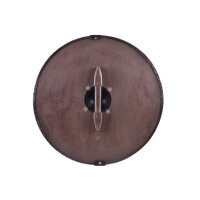 Viking Round Shield “ORMR” – Hand-Painted Beast Motif