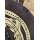 Viking Round Shield “ORMR” – Hand-Painted Beast Motif