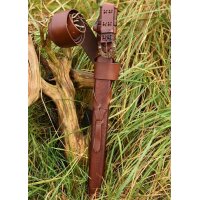 Sword Scabbard “ASKEL” – with Leather Belt and Bronze Buckle