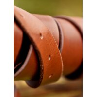 Sword Scabbard “ASKEL” – with Leather Belt and Bronze Buckle