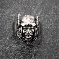 Ring eines gallischen Häuplings "Vercingetorix" aus Edelstahl