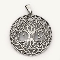 Yggdrasil Anh&auml;nger &quot;Mimameid&quot; aus Silber