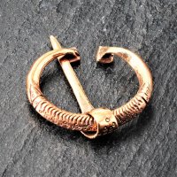 Ringfibel - Hufeisenfibel "GOTLAND" aus Bronze