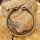 Oseberg Armreif mit Drachenköpfen aus Bronze