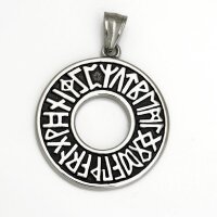 Futhark Schmuck Anhänger aus Edelstahl