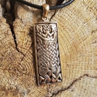 Keltischer Schmuck Anhänger "TEIGEN" aus Bronze