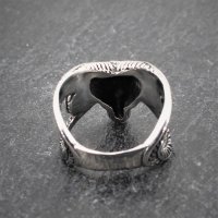 Ziegenbock Ring "Tanngrisnir" aus Edelstahl