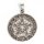 Keltischer Knoten Anhänger "MORGAN" mit Pentagramm, aus Silber