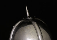 Wikinger-Brillenhelm "SVEN" Gjermundbu-Stil, 2 mm Stahl