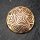 Keltische Rundfibel "NIA" mit Spiralen Muster aus Bronze