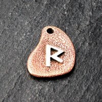 Bronzeanhänger - Rune aus 925er Sterling Silber -...