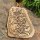 Runenstein Schmuck Anh&auml;nger aus Bronze