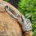 Tigeraugen Kugelarmband mit Rabenköpfe aus Edelstahl