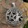 Lebensbaum Schmuck Anhänger mit Pentagramm aus 925 Sterling Silber