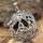 Jörmungandr Schmuck Amulett mit keltischem Knoten aus 925er Sterling Silber