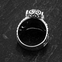 Mj&ouml;lnir Thors Hammer Ring aus 925 Sterling Silber