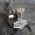 Mjölnir Thors Hammer Ring aus 925 Sterling Silber 72 (23,0) / 14 US