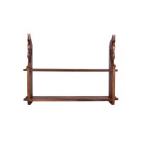 Wikinger Holzregal Drachenkopf, groß