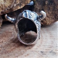 Untoter Wikinger Ring "DRAUGR" aus Edelstahl