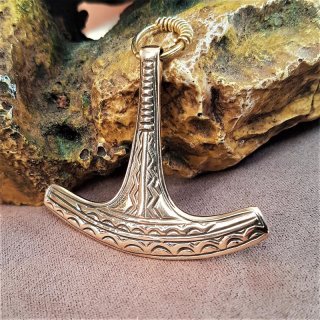 Mjölnir Schmuck Anhänger "MALMER" aus Bronze