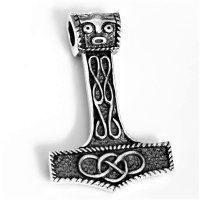 Thors Hammer Anhänger "AEGIR" aus Sterling Silber