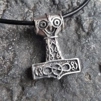 Thors Hammer Anh&auml;nger &quot;ANGERBODE&quot; aus 925 Sterling Silber