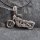 Motorrad Schmuck Anhänger "REBEL" aus 925er Sterling Silber