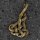 Keltischer Knoten Schmuckanhänger "Álfur" aus Bronze