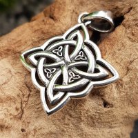 Keltischer Knoten Anänger "FYRA" aus 925 Sterling Silber