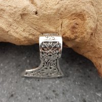 Kolovrat Mammenaxt Anhänger "Dažbog" aus 925 Sterling Silber
