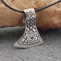 Mammenaxt Anh&auml;nger verziert mit Keltische Knoten aus...