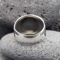 Wikinger Triskelen Ring "BRYNJAR" aus 925 Sterling Silber 70 (22,3) / 12,9 US
