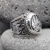 Bärenklaue Ring "EERIKKI" aus 925 Sterling Silber 56 (17,8) / 7,6 US