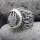 Bärenklaue Ring "EERIKKI" aus 925 Sterling Silber 59 (18,8) / 8,7 US