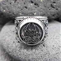 Bärenklaue Ring "EERIKKI" aus 925 Sterling Silber 70 (22,3) / 12,9 US