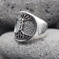 Weltenbaum Ring "PAAR" aus 925 Sterling Silber