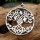 Yggdrasil Schmuck Anhänger "MILDBURG" aus 925 Sterling Silber