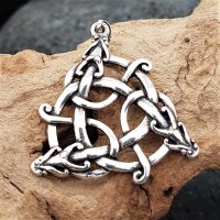 Keltischer Schlangenknoten Anhänger "FRIGGA" aus 925 Sterling Silber