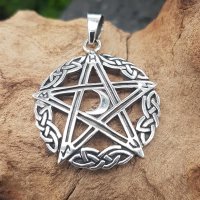 Pentagramm Amulett "ANJOR" aus 925 Sterling Silber