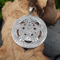 "Charge of the Goddess" Mond Amulett aus 925 Sterling Silber