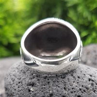 Yggdrasil Ring mit keltische Knoten aus 925 Sterling Silber 56 (17,8) / 7,6 US